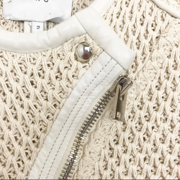 IRO Miali Jacket in Ecru - Picture 4 of 5